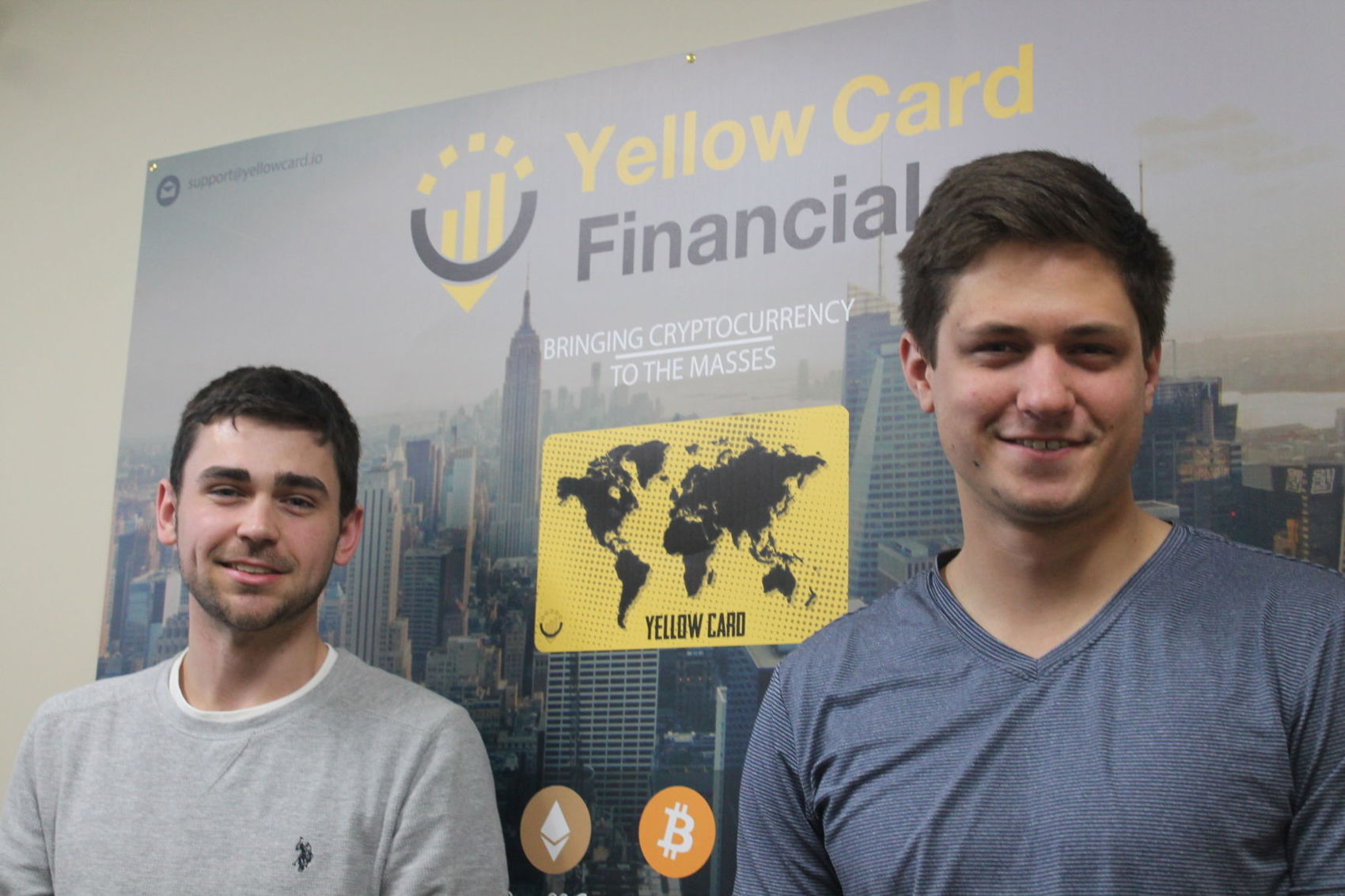 Student entrepreneurs from Yellow Card Financial place second at national competition