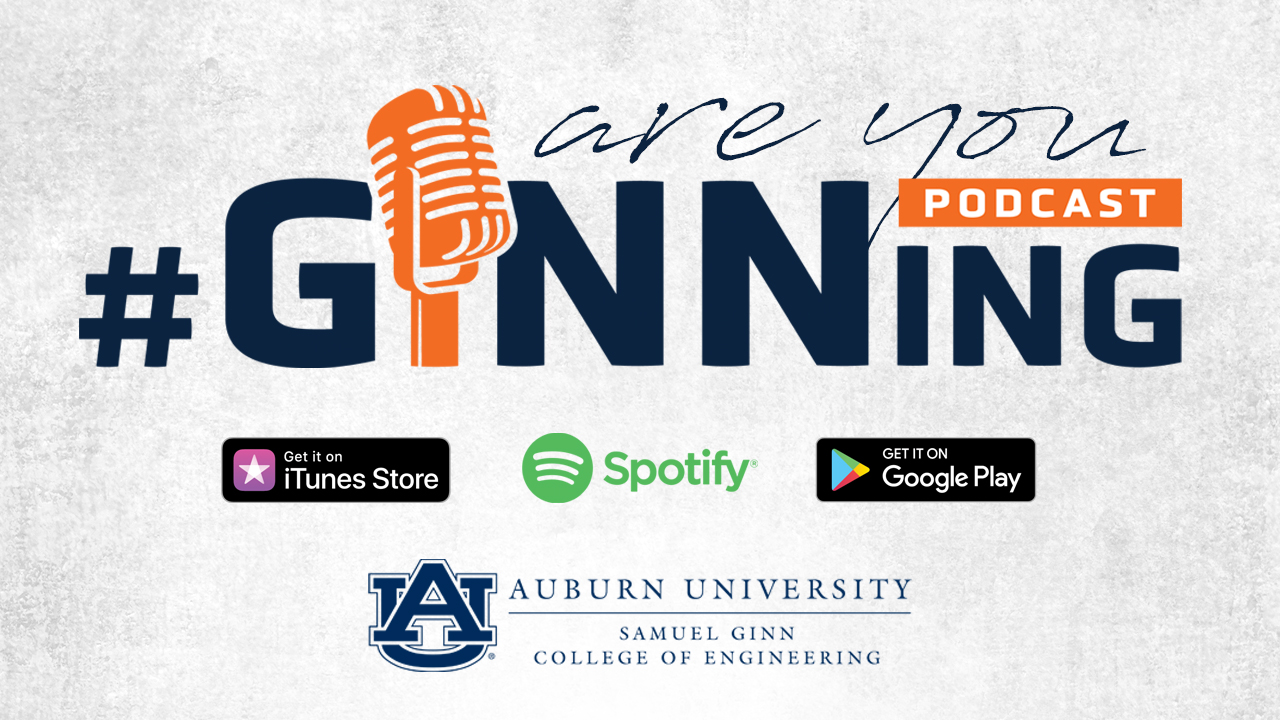 #GINNing podcast logo.