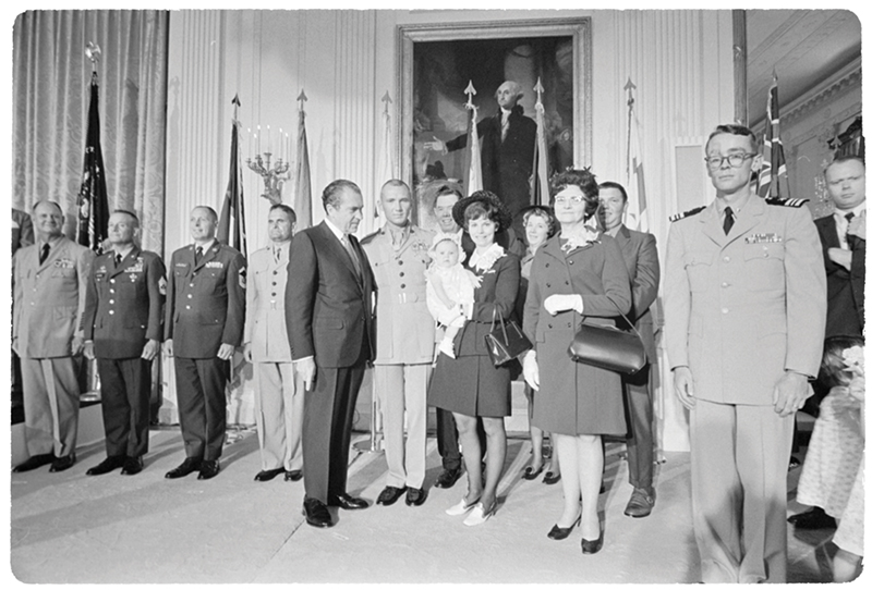 James Livingston at the White House