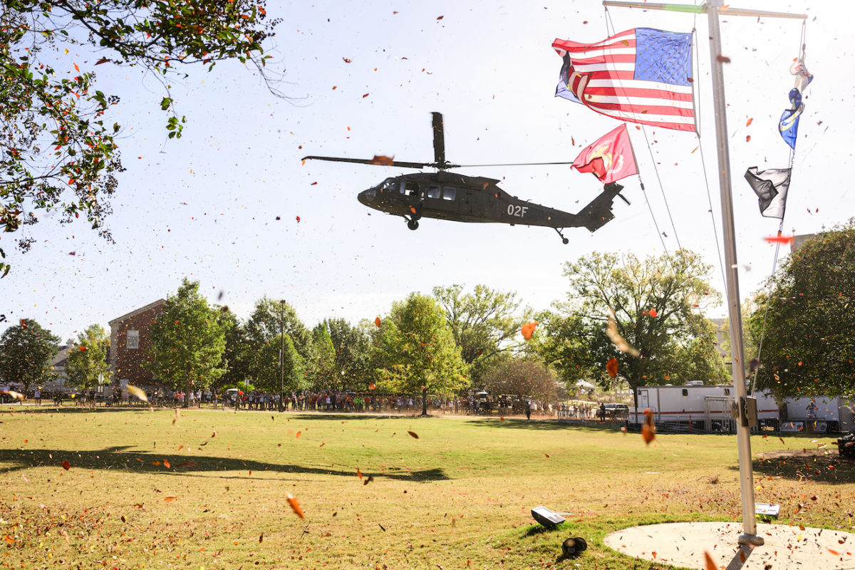 20231027, Blackhawk helicopter, ROTC, military, veterans,