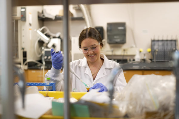 Jordan Clemmons, a senior in chemical engineering, found a passion for biomedical research as an Auburn University undergraduate and will begin
graduate school at Princeton University in fall 2025